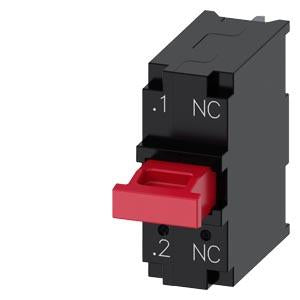 CONTACT BLOCK, 1NC, FOR FRONT MOUNTING